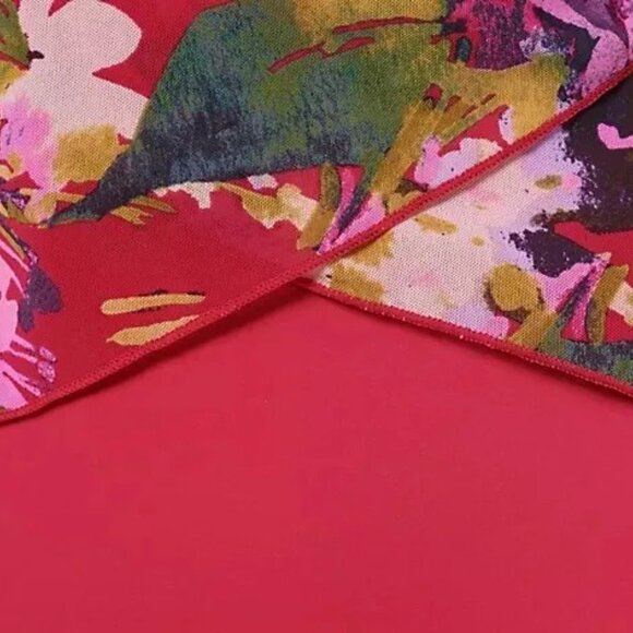 Denim & Co. Beach Women's Halter Neck Slimming One-Piece Swimsuit 8 Blue A472289 - Picture 3 of 6